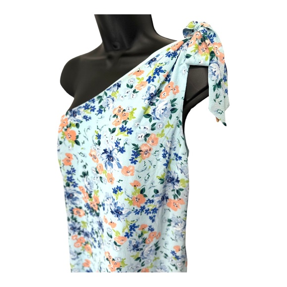 BCBGeneration One Shoulder floral Dress size 4 - Picture 4 of 6